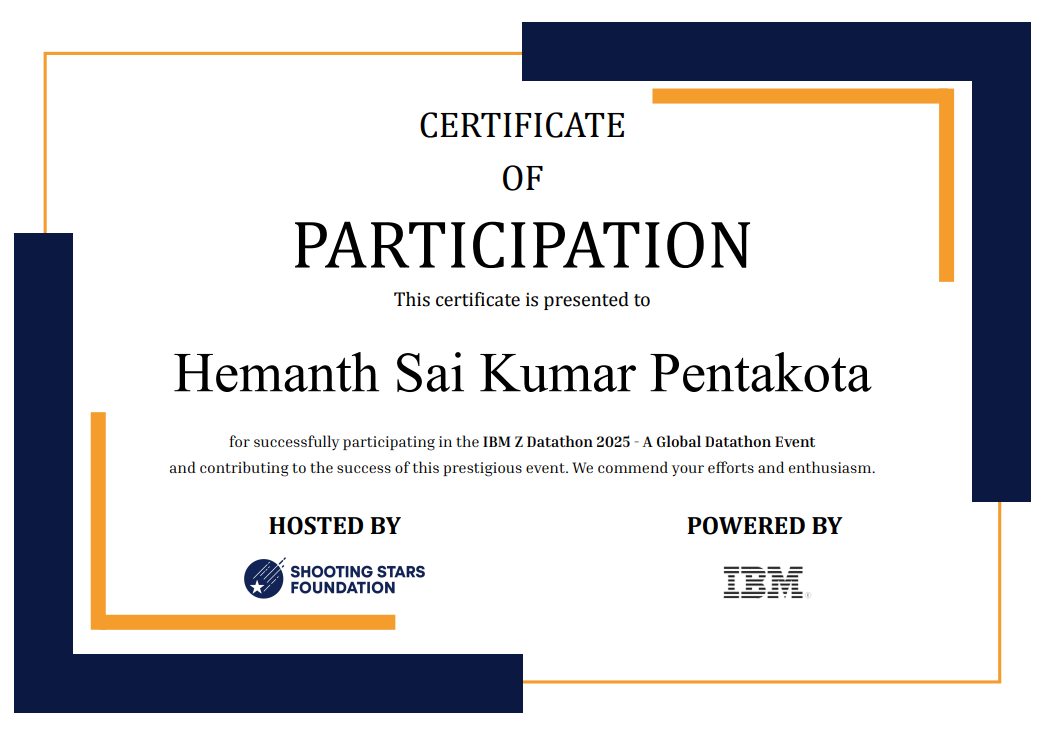 IBM Z Datathon