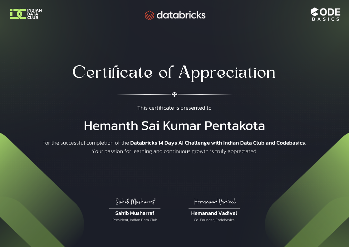 Databricks Challenge