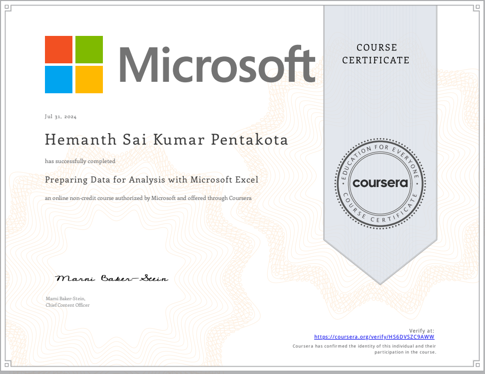 Microsoft Excel